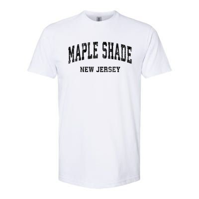 Maple Shade New Jersey Nj Vintage Varsity Sports Softstyle® CVC T-Shirt