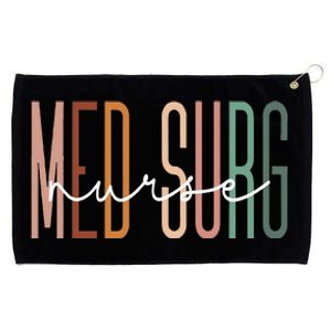 Med Surg Nurse Medical Surgical Nursing Appreciation Grommeted Golf Towel