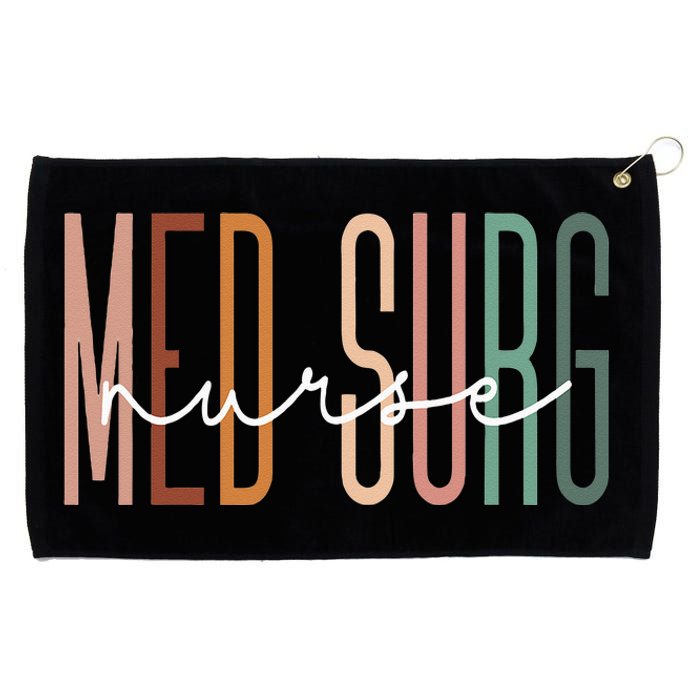 Med Surg Nurse Medical Surgical Nursing Appreciation Grommeted Golf Towel