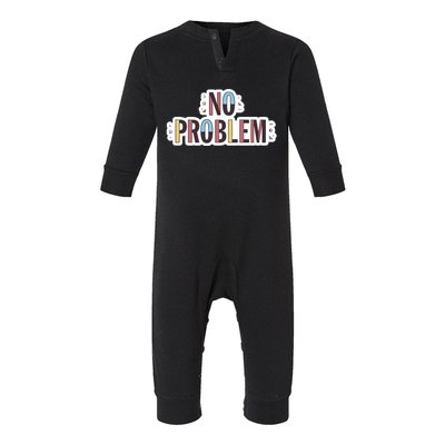 Make Some Noise No Problem Infant Fleece One Piece