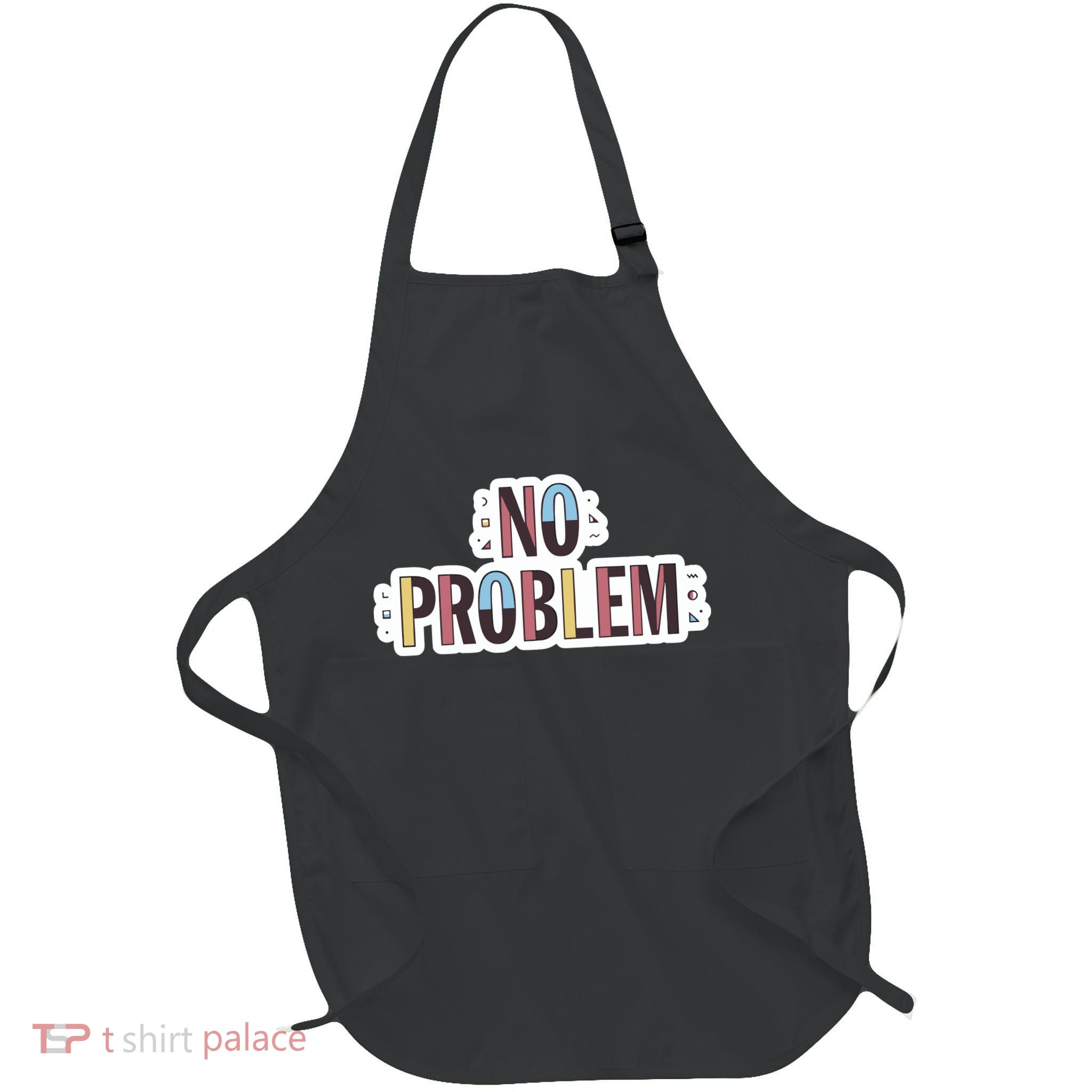 Make Some Noise No Problem Full-Length Apron With Pockets
