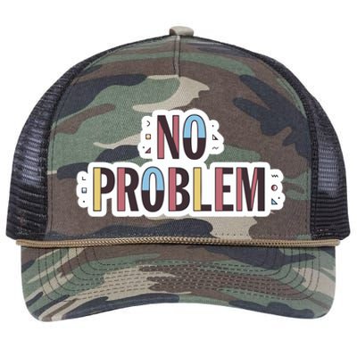 Make Some Noise No Problem Retro Rope Trucker Hat Cap