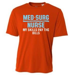 Med Surg Nurse Skills Medical Surgical Nursing Rn Meaningful Gift Cooling Performance Crew T-Shirt