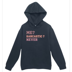 Me Sarcastic Never Funny Black Humor Adult Urban Pullover Hoodie