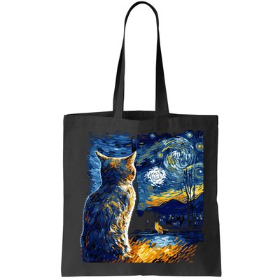 Majestic Starry Night Cat Bag