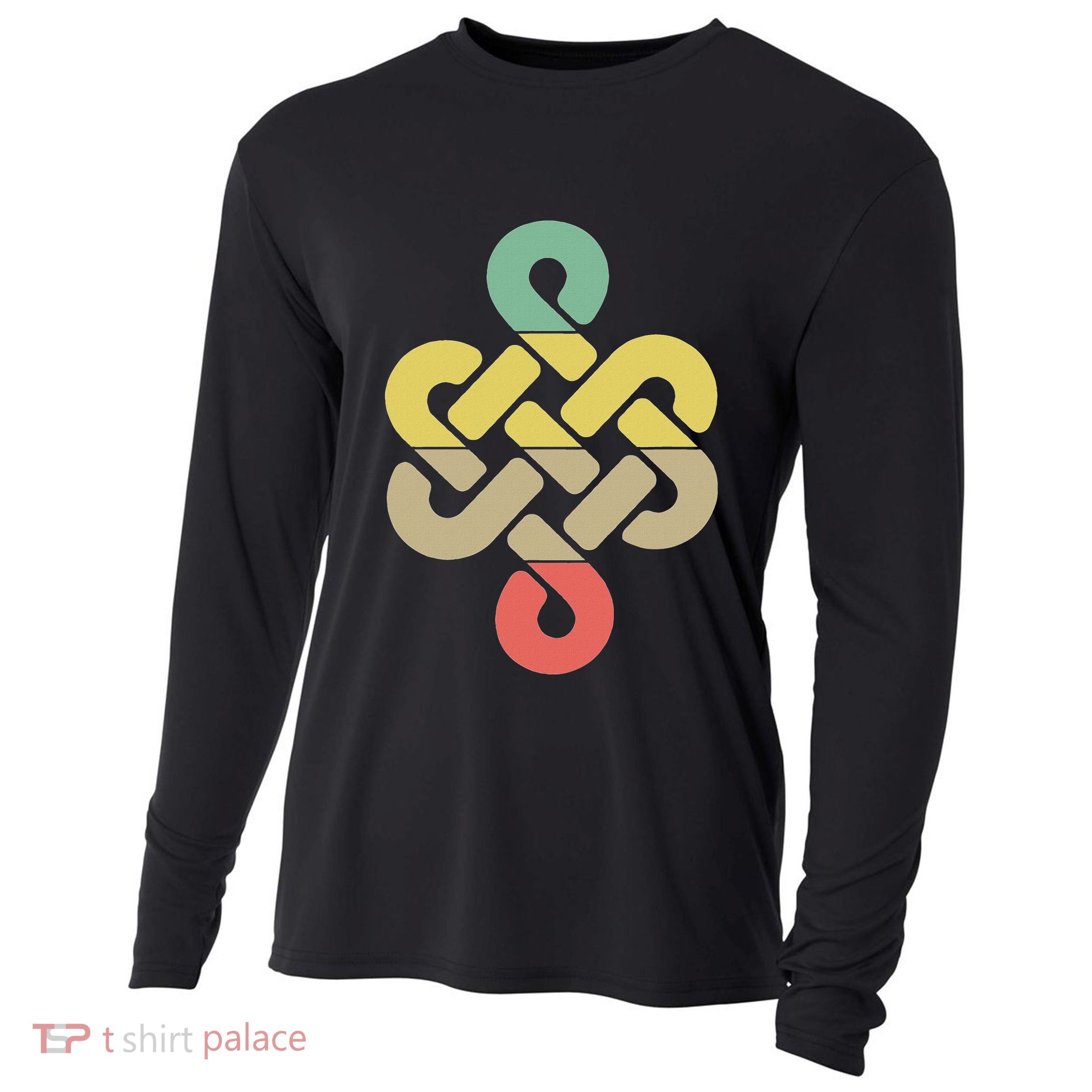 Mongolian Souvenir Of Mongolia Art Cooling Performance Long Sleeve Crew