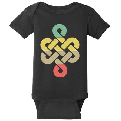 Mongolian Souvenir Of Mongolia Art Baby Bodysuit