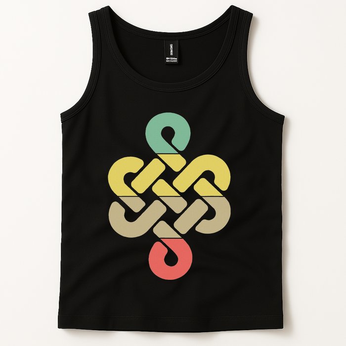 Mongolian Souvenir Of Mongolia Art Tank Top