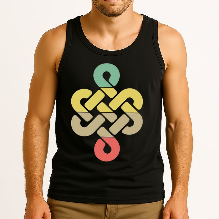 Mongolian Souvenir Of Mongolia Art Tank Top