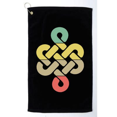 Mongolian Souvenir Of Mongolia Art Golf Towel