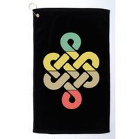 Mongolian Souvenir Of Mongolia Art Golf Towel