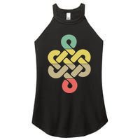 Mongolian Souvenir Of Mongolia Art Women's Perfect Tri Rocker Tank