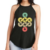 Mongolian Souvenir Of Mongolia Art Women's Perfect Tri Rocker Tank