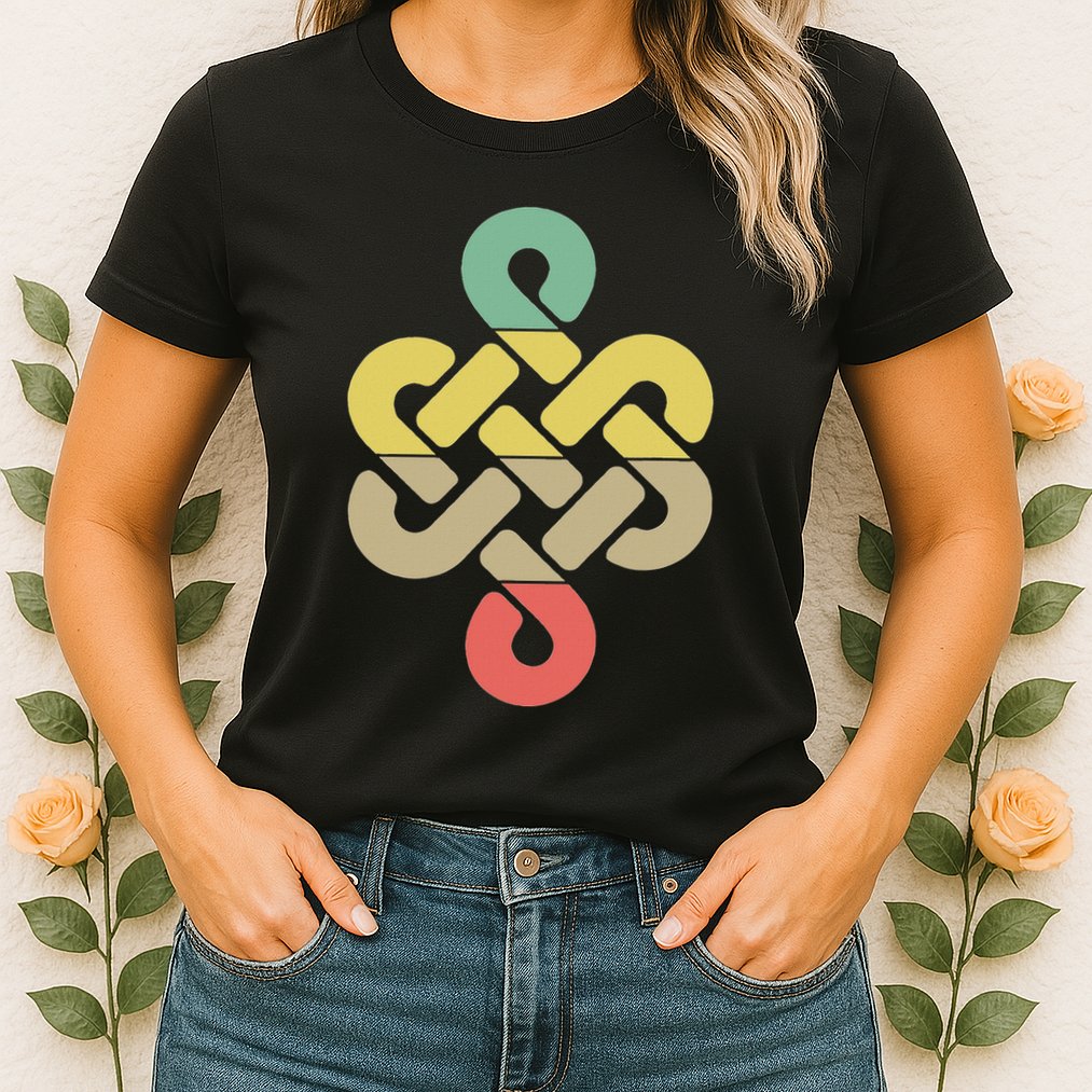 Mongolian Souvenir Of Mongolia Art Womens T-Shirt