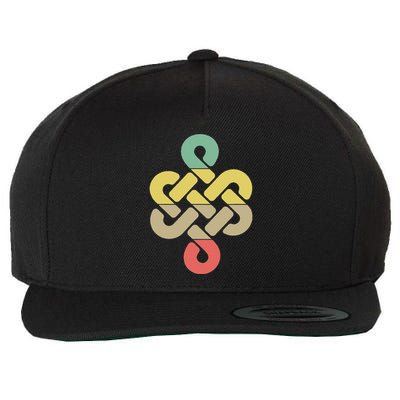 Mongolian Souvenir Of Mongolia Art Wool Snapback Cap