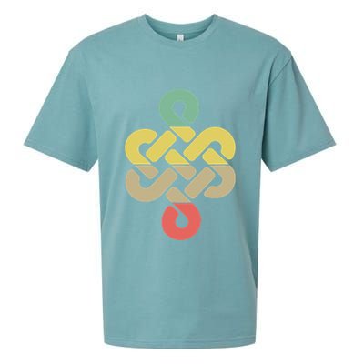 Mongolian Souvenir Of Mongolia Art Sueded Cloud Jersey T-Shirt