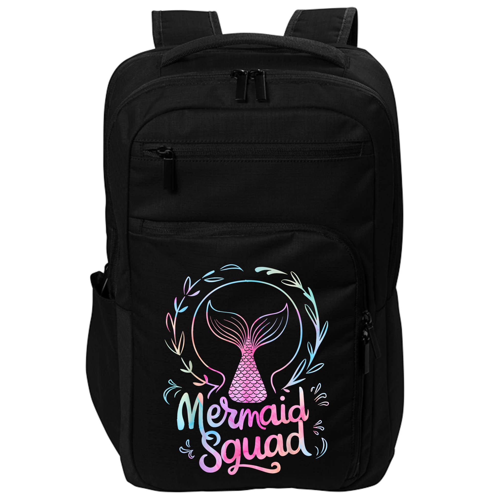 Mermaid Squad Of The Birthday Mermaid Impact Tech Backpack