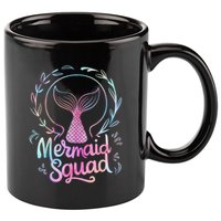 Mermaid Squad Of The Birthday Mermaid 11oz C Handle Ceramic Mug