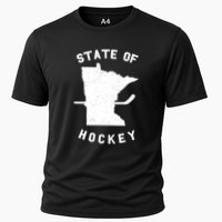 Minnesota State Of Hockey Cooling Performance Crew T-Shirt