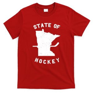 Minnesota State Of Hockey T-Shirt