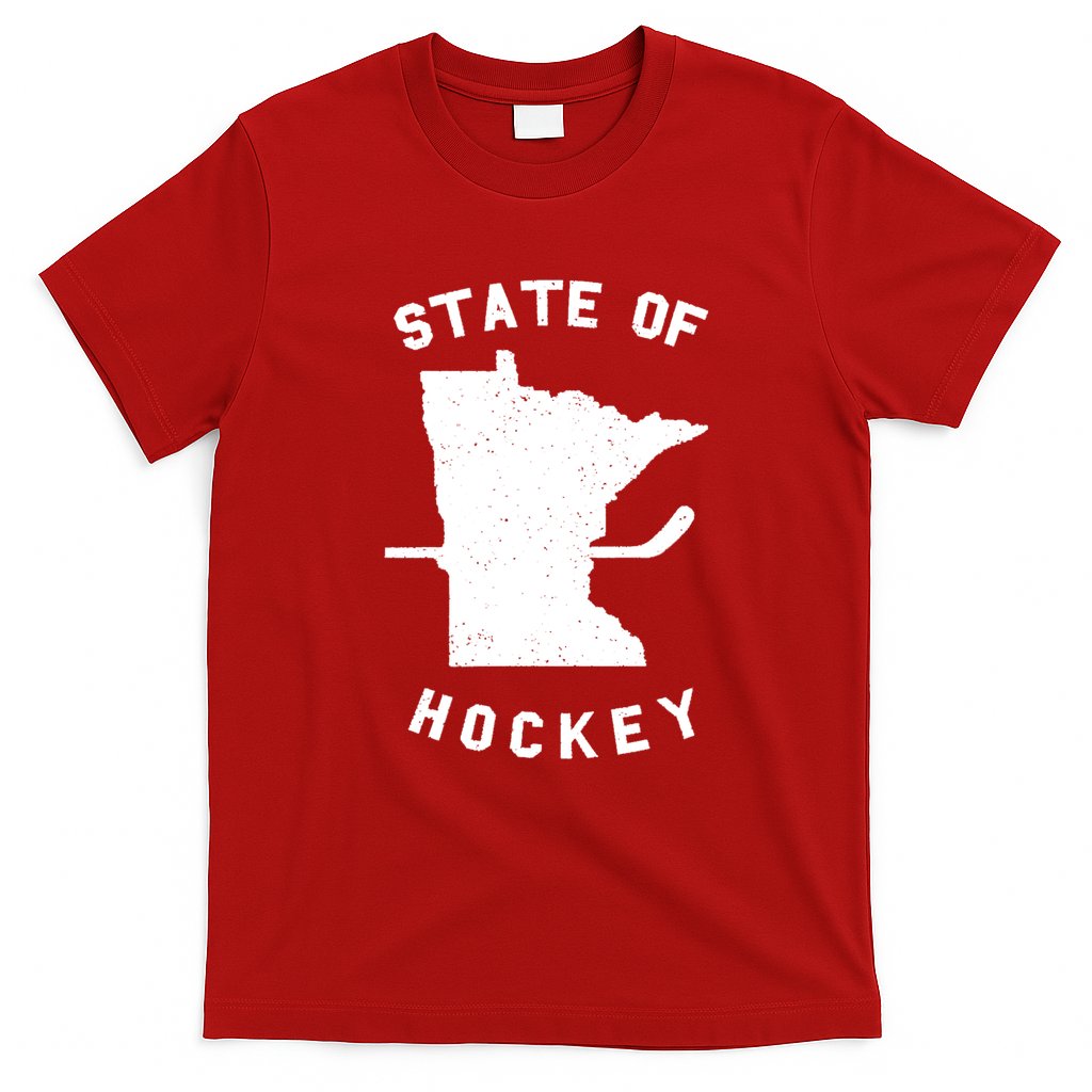 Minnesota State Of Hockey T-Shirt