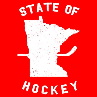 Minnesota State Of Hockey T-Shirt