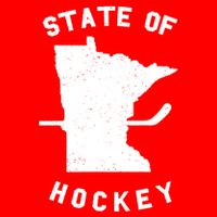 Minnesota State Of Hockey Short Acrylic Beanie