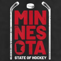 Minnesota State Of Hockey Mn State Map Golf Towel