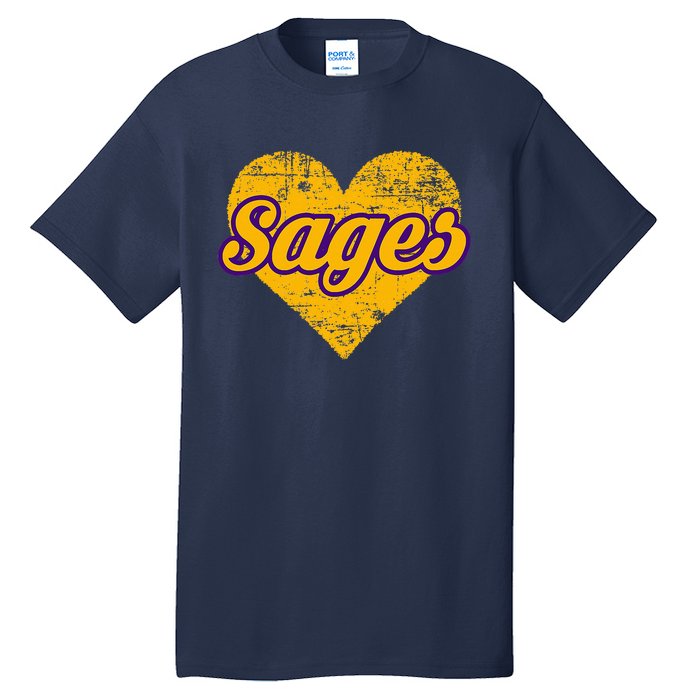 Monticello Sages Over Heart Tall T-Shirt