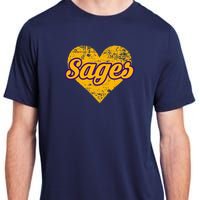 Monticello Sages Over Heart Adult ChromaSoft Performance T-Shirt