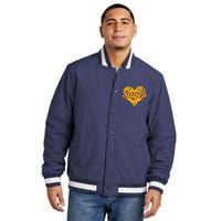 Monticello Sages Over Heart Insulated Varsity Jacket