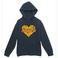 Monticello Sages Over Heart Urban Pullover Hoodie