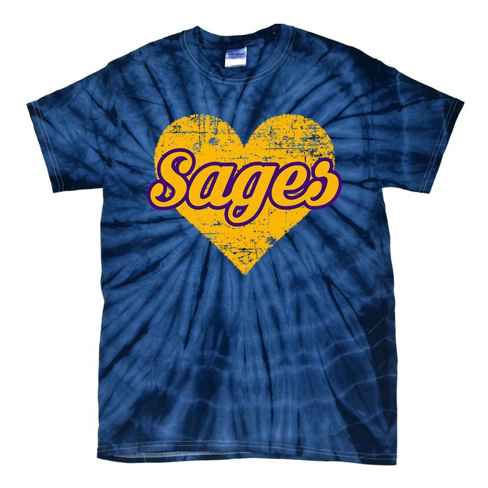 Monticello Sages Over Heart Tie-Dye T-Shirt