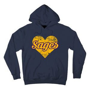 Monticello Sages Over Heart Tall Hoodie