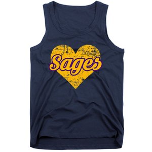 Monticello Sages Over Heart Tank Top