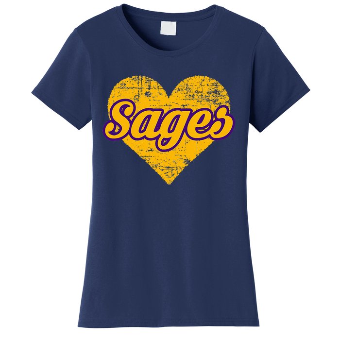 Monticello Sages Over Heart Women's T-Shirt