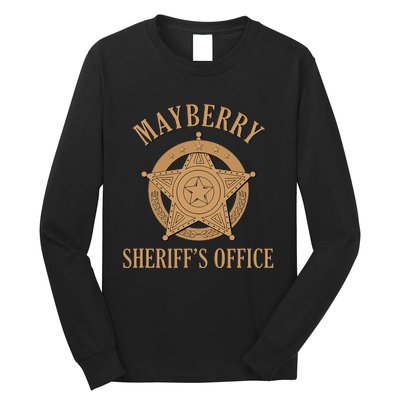 Mayberry SheriffS Office Classic Tv Long Sleeve Shirt