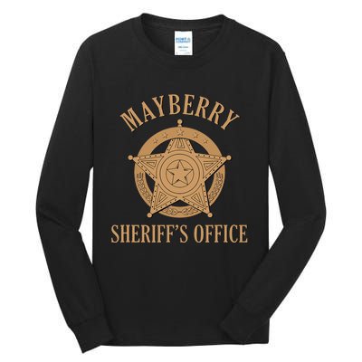 Mayberry SheriffS Office Classic Tv Tall Long Sleeve T-Shirt