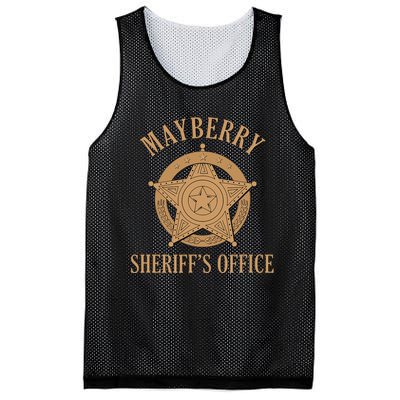 Mayberry SheriffS Office Classic Tv Mesh Reversible Basketball Jersey Tank