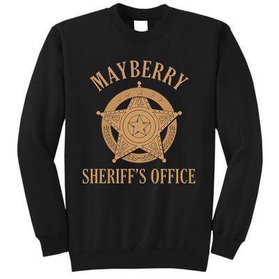 Mayberry SheriffS Office Classic Tv Tall Sweatshirt