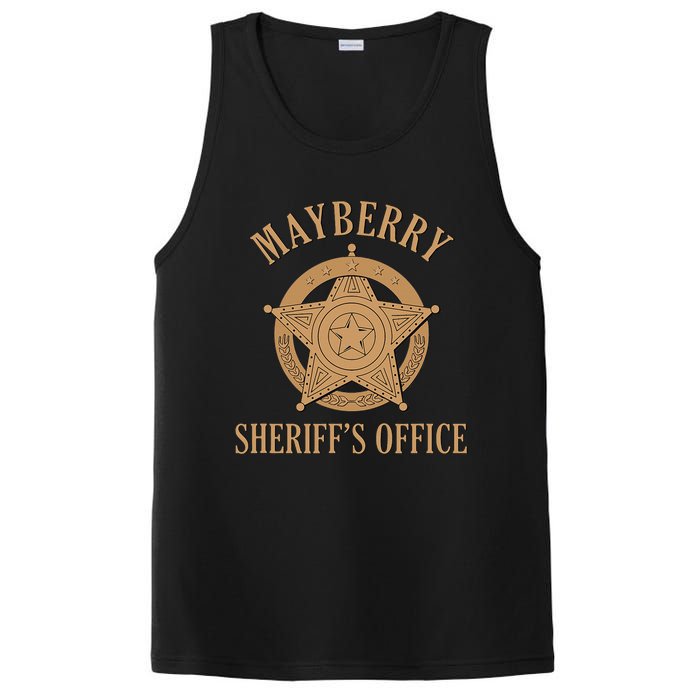 Mayberry SheriffS Office Classic Tv PosiCharge Competitor Tank