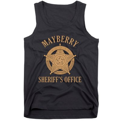 Mayberry SheriffS Office Classic Tv Tank Top