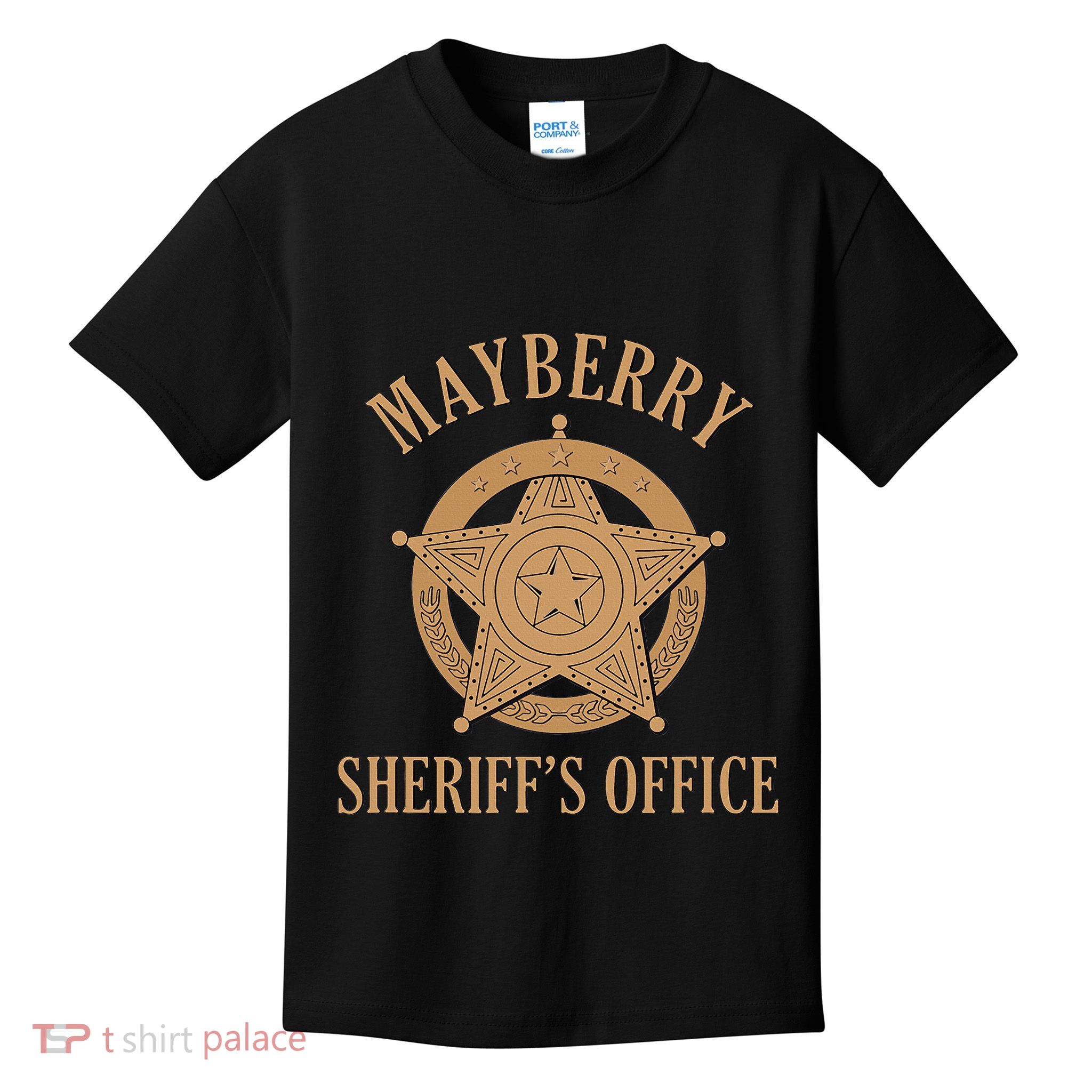 Mayberry SheriffS Office Classic Tv Kids T-Shirt
