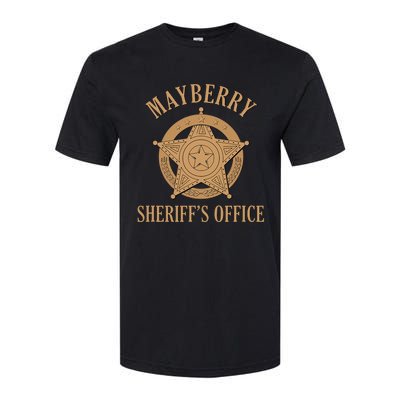 Mayberry SheriffS Office Classic Tv Softstyle CVC T-Shirt