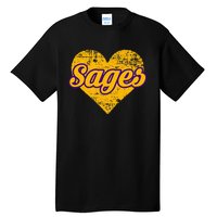 Monticello Sages Over Heart Tall T-Shirt