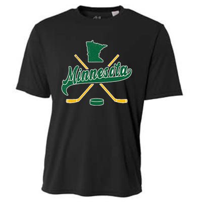 Minnesota State Of Hockey Cooling Performance Crew T-Shirt