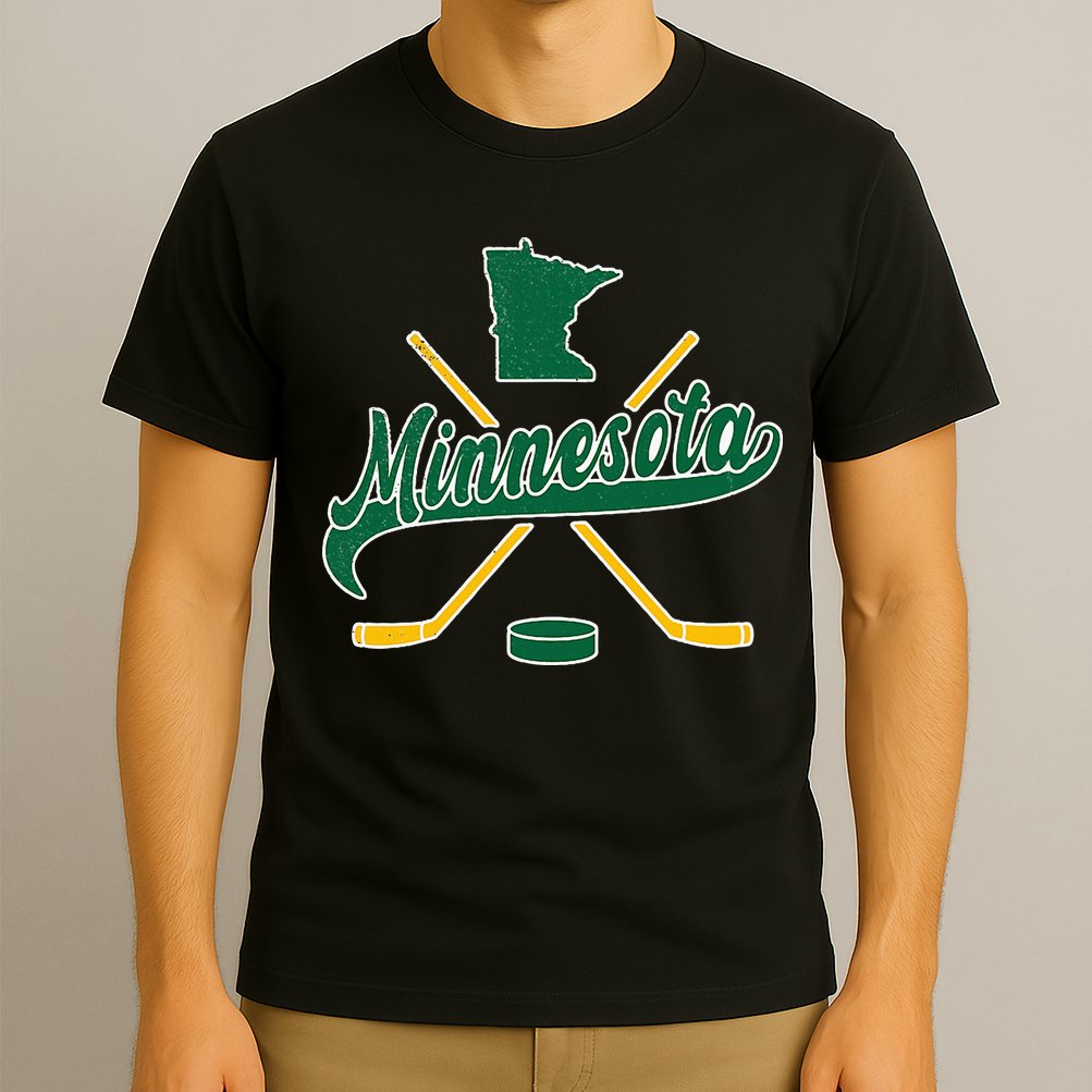 Minnesota State Of Hockey T-Shirt