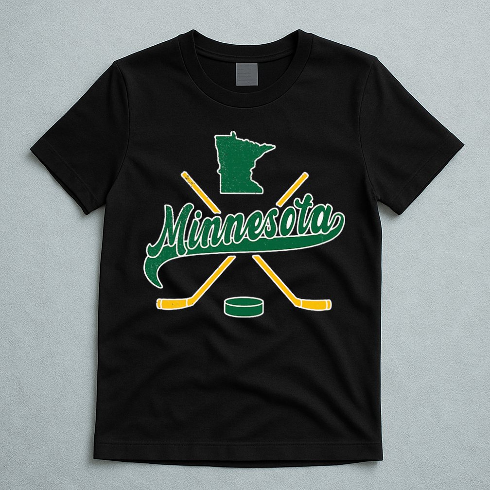 Minnesota State Of Hockey T-Shirt