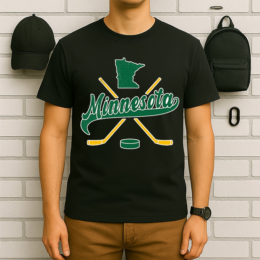 Minnesota State Of Hockey T-Shirt