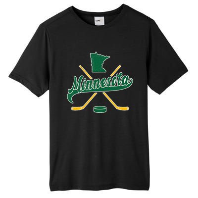 Minnesota State Of Hockey Tall Fusion ChromaSoft Performance T-Shirt